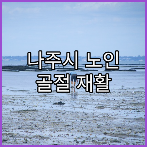 나주시 노인 골절 재활 치료 및 골밀도 검사 병원 정보와 낙상예방 프로그램 연계 가이드